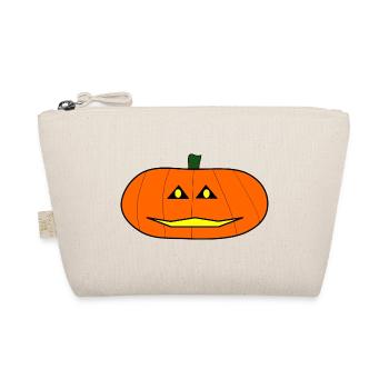 HALLOWEEN. PUMPKIN. HALLOWEEN PUMPKIN - Organic Pouch - nature - Front
