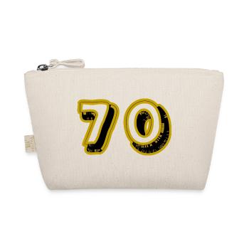 HAPPY BIRTHDAY. HAPPY BIRTHDAY. ANNIVERSARY. - Organic Pouch - nature - Front
