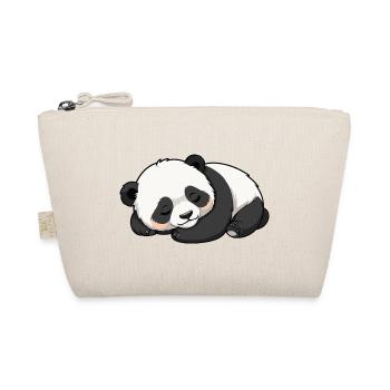 Panda endormi - Design animalier - Trousse biologique - nature - Devant