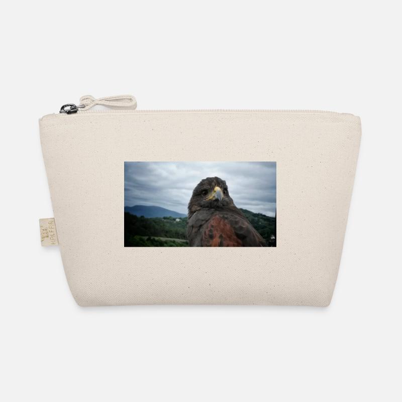 Steinadler auf bergiger Landschaft Bio-Täschchen