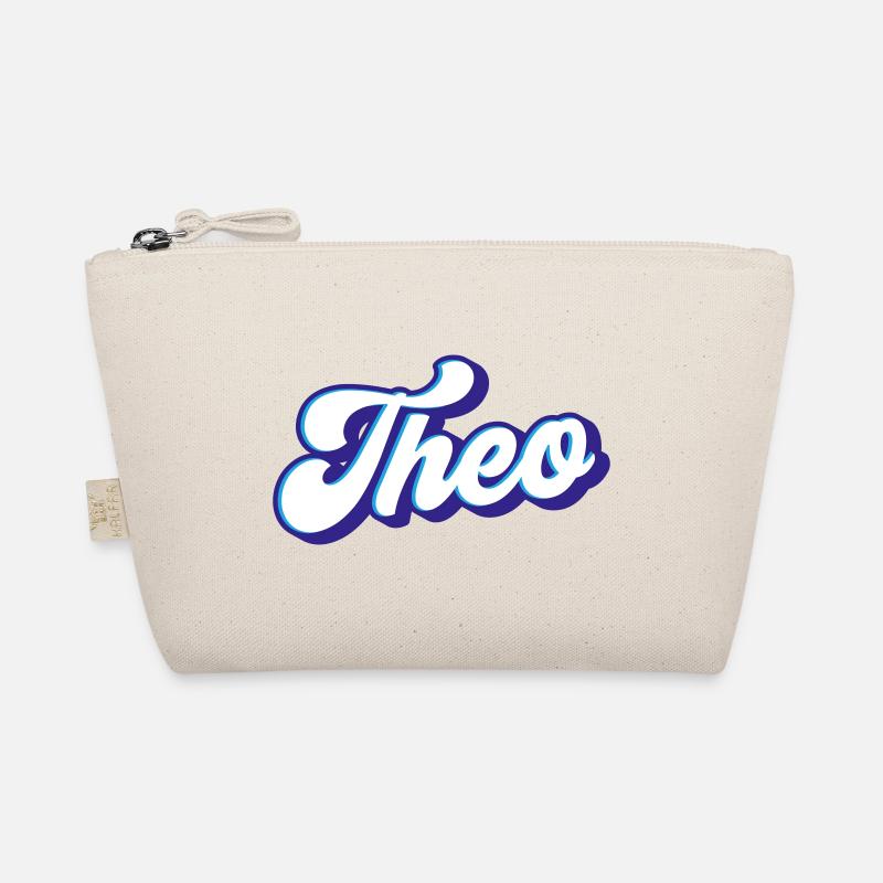 Theo | Farben änderbar - Bio-Täschchen - Natur