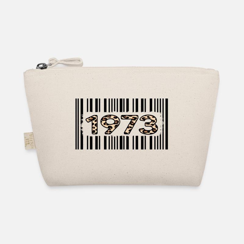 1973 anniversaire 49 ans code-barres léopard Trousse biologique