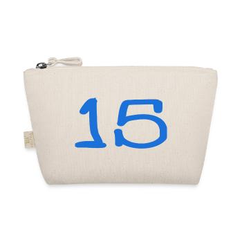 15. 15 ANS. 15e ANNIVERSAIRE. ANNIVERSAIRE 15 ANS. - Trousse biologique - nature - Devant