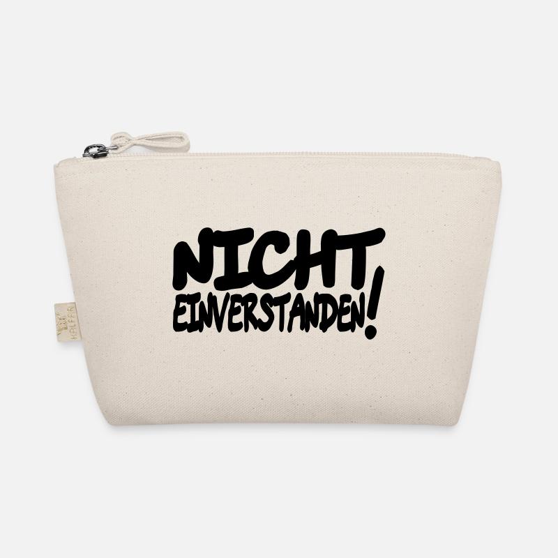 nicht einverstanden Bio-Täschchen