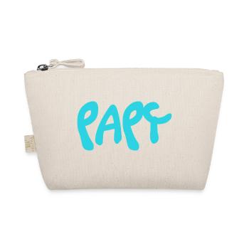 PAPY. FÊTE DES PÈRES. BONNE FÊTE PAPY. JE T'AIME. - Trousse biologique - nature - Devant