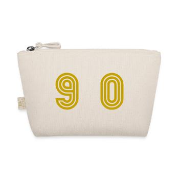 90. 90 ANS. 90e ANNIVERSAIRE. ANNIVERSAIRE 90 ANS. - Trousse biologique - nature - Devant