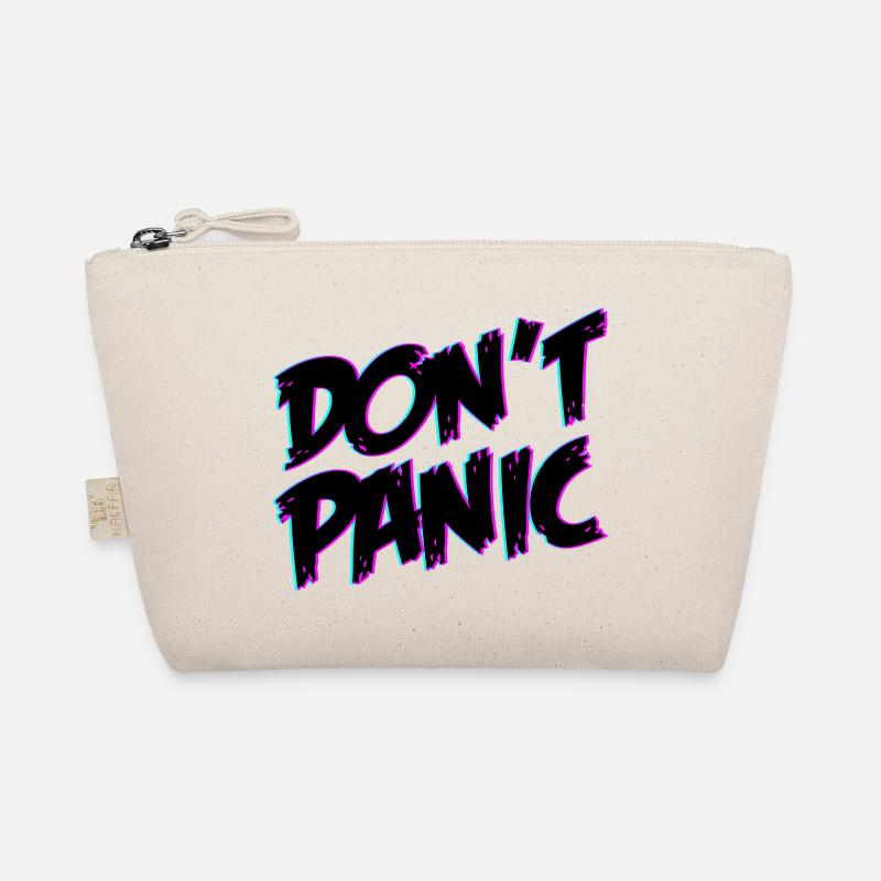 Dont Panic Don´t Panic | Farben änderbar Bio-Täschchen