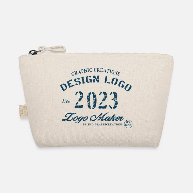 Design Blue Organic Pouch