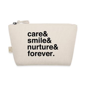 Nurturing Heart Kindness and Lasting Bonds - Organic Pouch - nature - Front