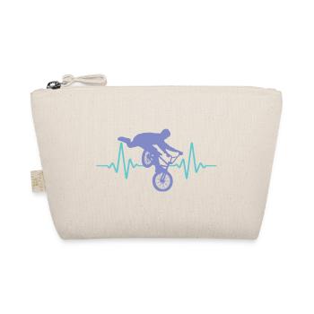 Heartbeat BMX Fréquence cardiaque ECG | Les couleurs peuvent être modifiées - Trousse biologique - nature - Devant