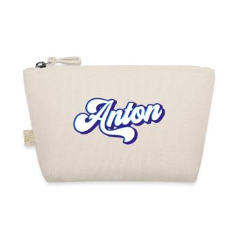 Anton | Farben änderbar - Bio-Täschchen - Natur - Vorne