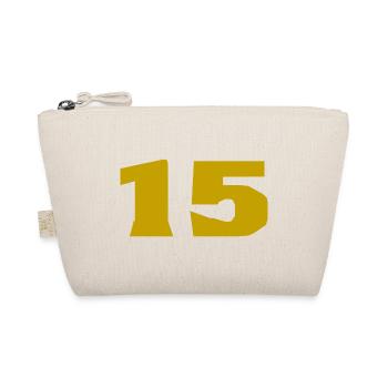15. 15 ANS. 15e ANNIVERSAIRE. ANNIVERSAIRE 15 ANS. - Trousse biologique - nature - Devant