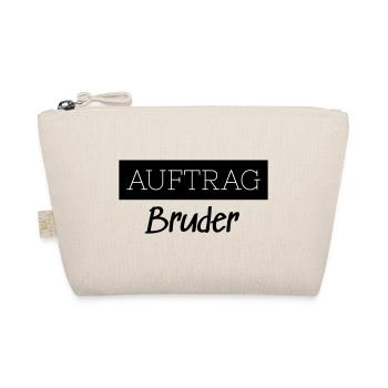 Order Brother Family Funny Gift - Organic Pouch - nature - Front