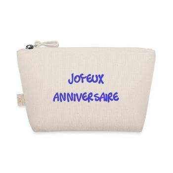 1. 1 AN. 1er ANNIVERSAIRE. ANNIVERSAIRE 1 AN - Trousse biologique - nature - Devant