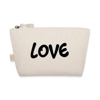 ICH LIEBE DICH. ICH HABE GERADE GEHEIRATET. Junggesellinnenabschied. VALENTINSTAG - Bio-Täschchen - Natur - Vorne