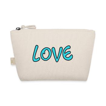 LIEBE. MAMA. MUTTERTAG. SCHÖNEN MUTTERTAG - Bio-Täschchen - Natur - Vorne