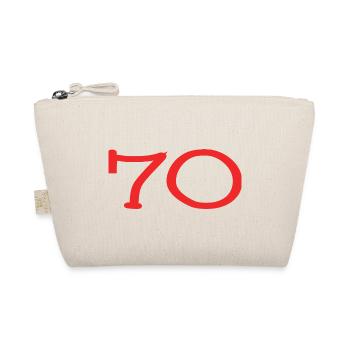ANNIVERSARY. HAPPY BIRTHDAY. HAPPY BIRTHDAY. - Organic Pouch - nature - Front