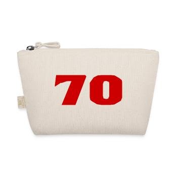 70. 70 ANS. 70e ANNIVERSAIRE. ANNIVERSAIRE 70 ANS. - Trousse biologique - nature - Devant