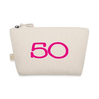 50. 50 JAHRE. 50-JÄHRIGES JUBILÄUM. 50-JÄHRIGES JUBILÄUM. - Bio-Täschchen - Natur - Vorne