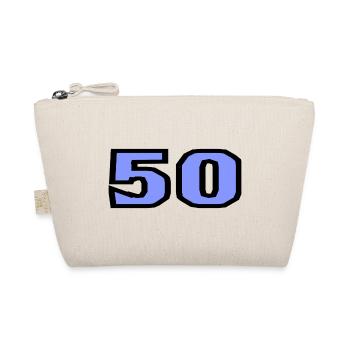 50. 50 ANS. 50e ANNIVERSAIRE. ANNIVERSAIRE 50 ANS. - Trousse biologique - nature - Devant