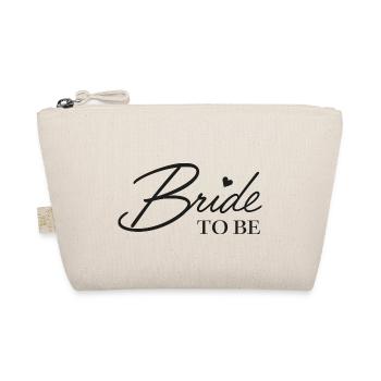 Bride to be - Organic Pouch - nature - Front