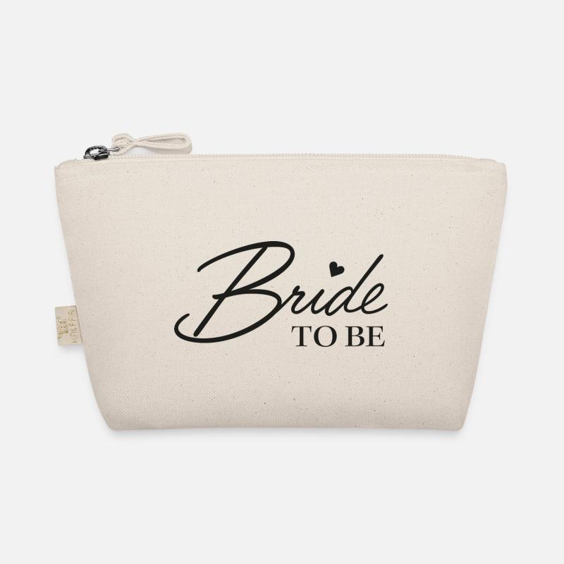 Bride to be - Organic Pouch - nature
