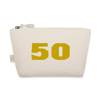 50. 50 JAHRE. 50-JÄHRIGES JUBILÄUM. 50-JÄHRIGES JUBILÄUM. - Bio-Täschchen - Natur - Vorne