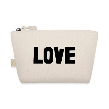ICH LIEBE DICH. ICH HABE GERADE GEHEIRATET. Junggesellinnenabschied. VALENTINSTAG - Bio-Täschchen - Natur - Vorne