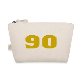 90. 90 YEARS. 90TH ANNIVERSARY. 90TH ANNIVERSARY. - Organic Pouch - nature - Front