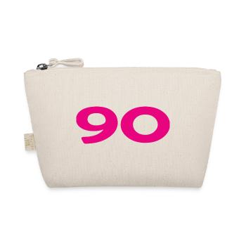 90. 90 YEARS. 90TH ANNIVERSARY. 90TH ANNIVERSARY. - Organic Pouch - nature - Front
