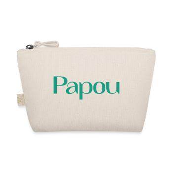 PAPOU. PAPA. FÊTE DES PÈRES. BONNE FÊTE PAPA. - Trousse biologique - nature - Devant