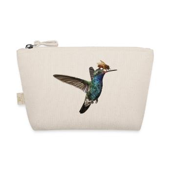 Colibri and Bee - Organic Pouch - nature - Front