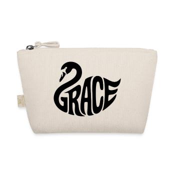Grace - Cool Swan Logo - Organic Pouch - nature - Front