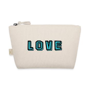 LIEBE. MAMA. MUTTERTAG. SCHÖNEN MUTTERTAG - Bio-Täschchen - Natur - Vorne