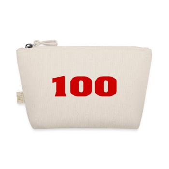 100. 100 ANS. 100e ANNIVERSAIRE. ANNIVERSAIRE 100 - Trousse biologique - nature - Devant