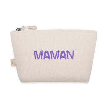 FÊTE DES MÈRES. BONNE FÊTE MAMAN. MAMAN. JE T'AIME - Trousse biologique - nature - Devant