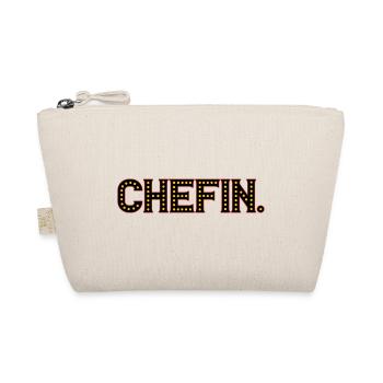 Chefin | Farben änderbar - Bio-Täschchen - Natur - Vorne