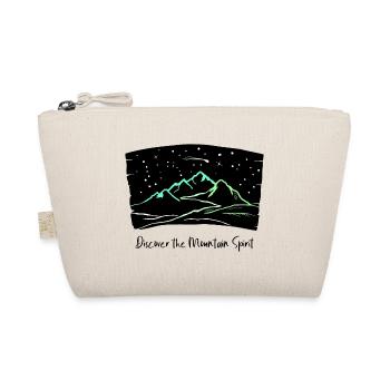Mountain Magic, Mountains Under Night Sky, Hiking, Mountain - Organic Pouch - nature - Front