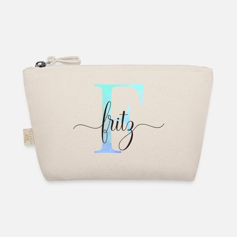 E| Monogramme | Nom | Fritz | Aquarelle Trousse biologique