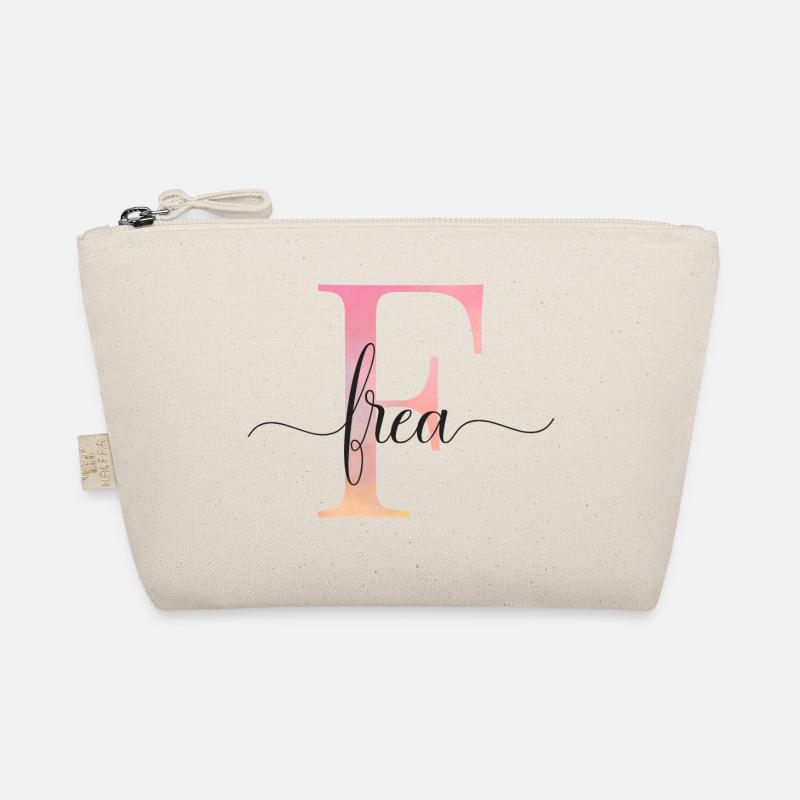 F| Monogramme | Nom | FreaAquarelle Trousse biologique