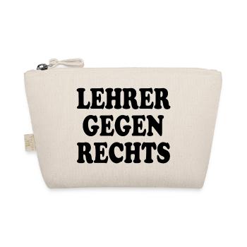 Lehrer gegen rechts - Bio-Täschchen - Natur - Vorne