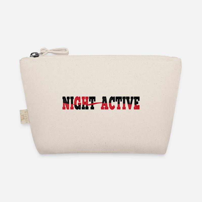 NIGHT ACTIVE T-shirt pullover sweatshirt Organic Pouch