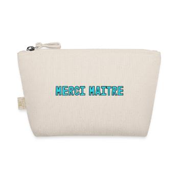 MEISTER. VIELEN DANK. DANKE, MEISTER. MEISTER. MEISTER-GESCHENK - Bio-Täschchen - Natur - Vorne