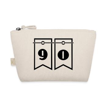 90. 90 ANS. 90e ANNIVERSAIRE. ANNIVERSAIRE 90 ANS. - Trousse biologique - nature - Devant