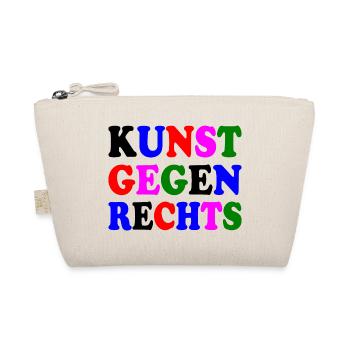 Kunst gegen rechts - Bio-Täschchen - Natur - Vorne