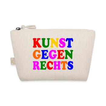 Kunst gegen rechts - Bio-Täschchen - Natur - Vorne