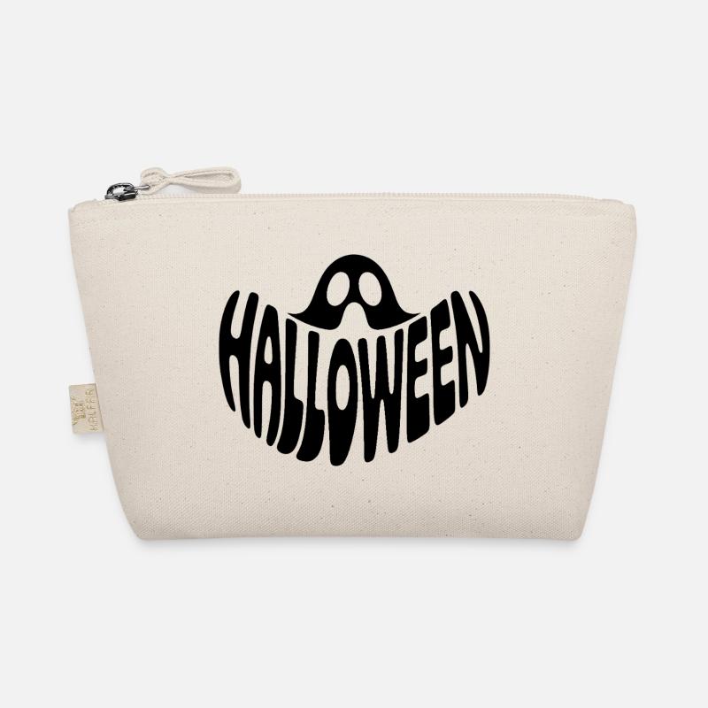 Ghost - Logo d’Halloween cool Trousse biologique