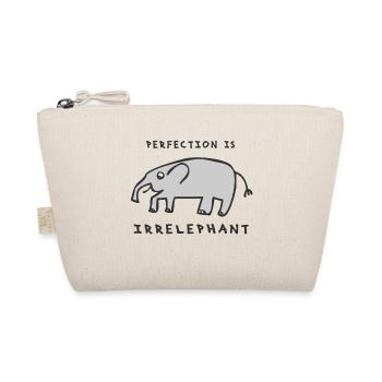 Perfection is irrelephant - Elephant - light/grey - Trousse biologique - nature - Devant