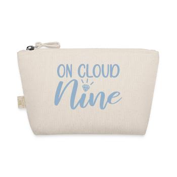 On Cloud Nine - Funny Bachelorette Party Gift - Organic Pouch - nature - Front