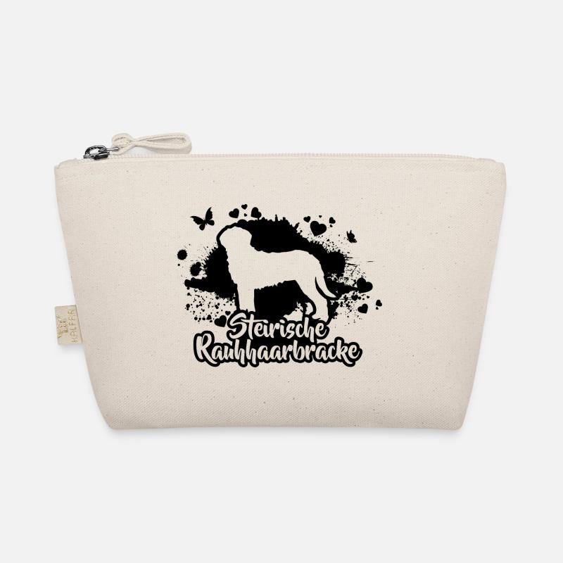 STEIRISCHE RAUHHAARBRACKE Jagdhunde Wilsigns Hunde Bio-Täschchen